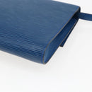LOUIS VUITTON Epi Pochette Arche Shoulder Bag Blue M52575 LV Auth ka2567-16