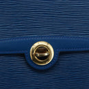 LOUIS VUITTON Epi Pochette Arche Shoulder Bag Blue M52575 LV Auth ka2567-18
