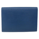 LOUIS VUITTON Epi Pochette Arche Shoulder Bag Blue M52575 LV Auth ka2567-2