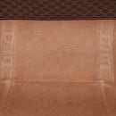 CELINE Macadam Canvas Shoulder Bag PVC Leather Brown Gold Auth ka257-11