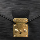 LOUIS VUITTON Epi Monceau 28 Hand Bag Black M52122 LV Auth ka2571-17