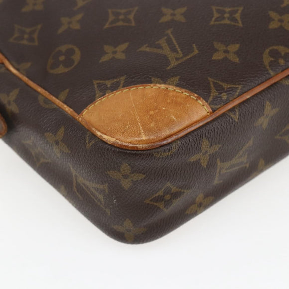 LOUIS VUITTON Monogram Compiegne 28 Clutch Bag M51845 LV Auth ka2573