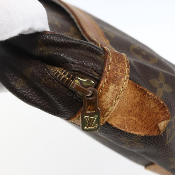 LOUIS VUITTON Monogram Compiegne 28 Clutch Bag M51845 LV Auth ka2573