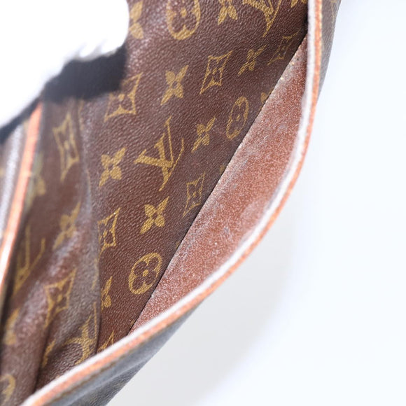 LOUIS VUITTON Monogram Compiegne 28 Clutch Bag M51845 LV Auth ka2573