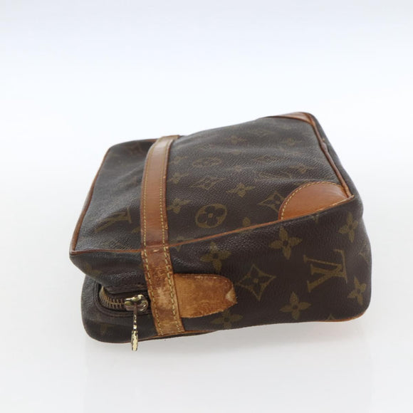 LOUIS VUITTON Monogram Compiegne 28 Clutch Bag M51845 LV Auth ka2573