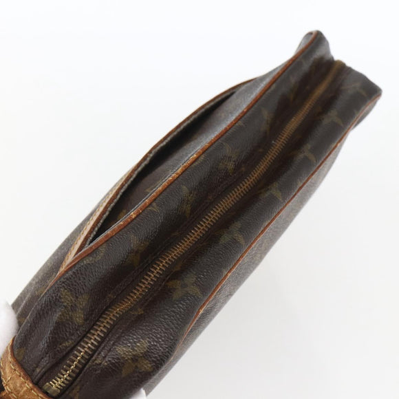 LOUIS VUITTON Monogram Compiegne 28 Clutch Bag M51845 LV Auth ka2573