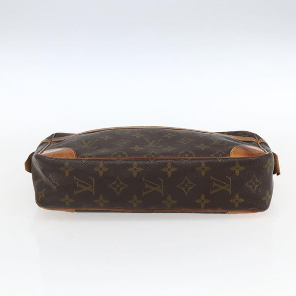 LOUIS VUITTON Monogram Compiegne 28 Clutch Bag M51845 LV Auth ka2573