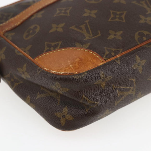 LOUIS VUITTON Monogram Compiegne 28 Clutch Bag M51845 LV Auth ka2573
