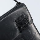 LOUIS VUITTON Monogram Mat Alston Shoulder Bag Black M92810 LV Auth ka2576-18