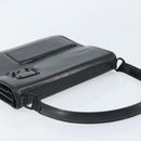 LOUIS VUITTON Monogram Mat Alston Shoulder Bag Black M92810 LV Auth ka2576-6