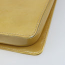 LOUIS VUITTON Monogram Vernis Motto Accessory Pouch Beige M91136 LV Auth ka2577-15