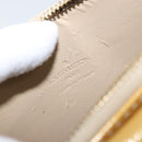 LOUIS VUITTON Monogram Vernis Motto Accessory Pouch Beige M91136 LV Auth ka2577-9