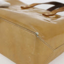 LOUIS VUITTON Monogram Vernis Reade PM Hand Bag Noisette M91334 LV Auth ka2578-9