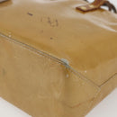 LOUIS VUITTON Monogram Vernis Reade PM Hand Bag Noisette M91334 LV Auth ka2578-15