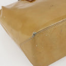 LOUIS VUITTON Monogram Vernis Reade PM Hand Bag Noisette M91334 LV Auth ka2578-16