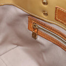 LOUIS VUITTON Monogram Vernis Reade PM Hand Bag Noisette M91334 LV Auth ka2578-19