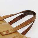 LOUIS VUITTON Monogram Vernis Reade PM Hand Bag Noisette M91334 LV Auth ka2578-8