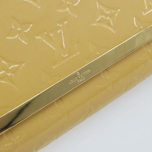 LOUIS VUITTON Monogram Vernis Clutch Ana Clutch Bag Dunne M90194 LV Auth ka2579