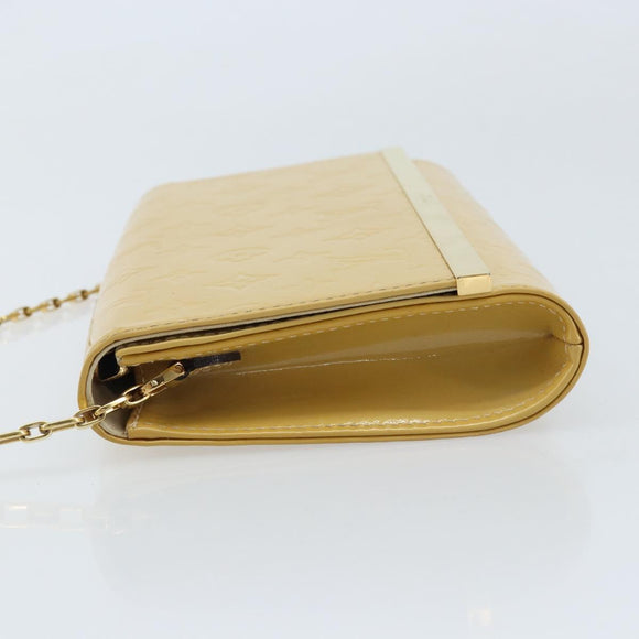LOUIS VUITTON Monogram Vernis Clutch Ana Clutch Bag Dunne M90194 LV Auth ka2579