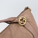 GUCCI Hand Bag Leather Pink Gold 323675 Auth ka258-14