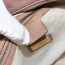 GUCCI Hand Bag Leather Pink Gold 323675 Auth ka258-17