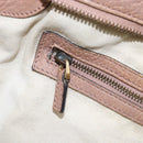 GUCCI Hand Bag Leather Pink Gold 323675 Auth ka258-21