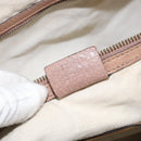 GUCCI Hand Bag Leather Pink Gold 323675 Auth ka258-23