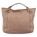 GUCCI Hand Bag Leather Pink Gold 323675 Auth ka258-3