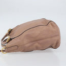 GUCCI Hand Bag Leather Pink Gold 323675 Auth ka258-5