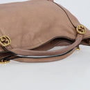 GUCCI Hand Bag Leather Pink Gold 323675 Auth ka258-7