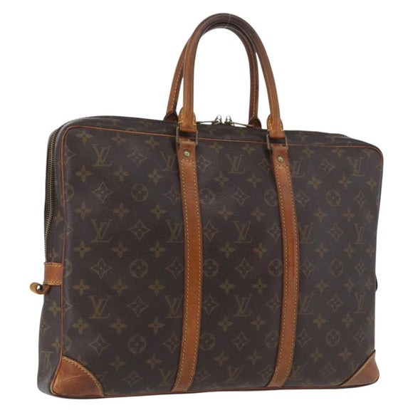 LOUIS VUITTON Monogram Porte Documents Voyage Business Bag M53361 LV Auth ka2585