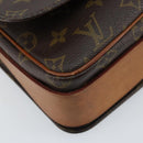 LOUIS VUITTON Monogram Cartouchiere GM Shoulder Bag M51252 LV Auth ka2586-14