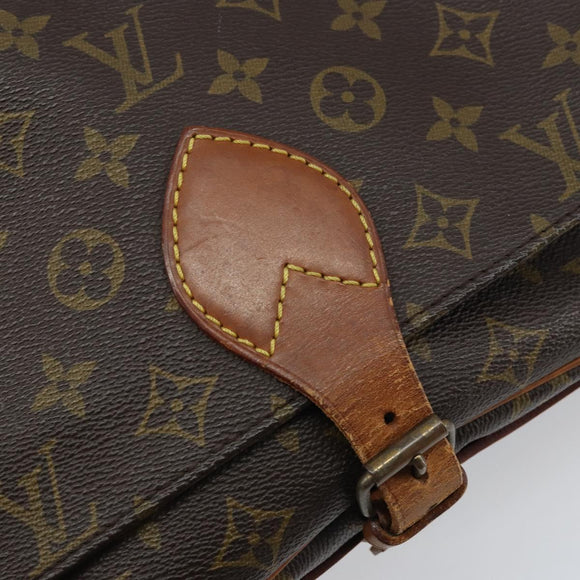 LOUIS VUITTON Monogram Cartouchiere GM Shoulder Bag M51252 LV Auth ka2586
