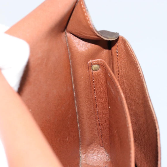 LOUIS VUITTON Monogram Cartouchiere GM Shoulder Bag M51252 LV Auth ka2586