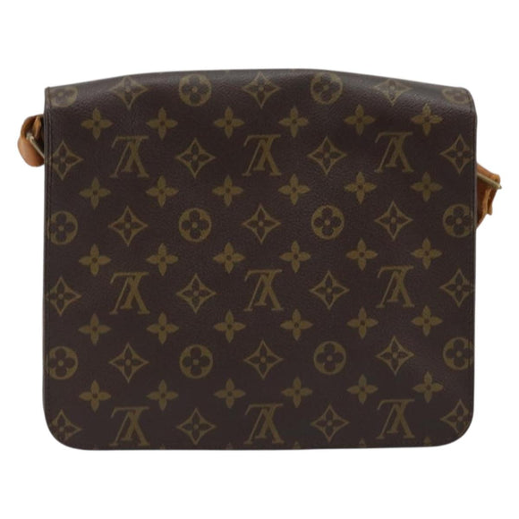 LOUIS VUITTON Monogram Cartouchiere GM Shoulder Bag M51252 LV Auth ka2586