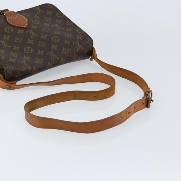 LOUIS VUITTON Monogram Cartouchiere GM Shoulder Bag M51252 LV Auth ka2586