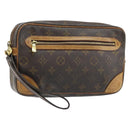 LOUIS VUITTON Monogram Marly Dragonne GM Clutch Bag M51825 LV Auth ka2590-1
