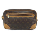 LOUIS VUITTON Monogram Marly Dragonne GM Clutch Bag M51825 LV Auth ka2590-13