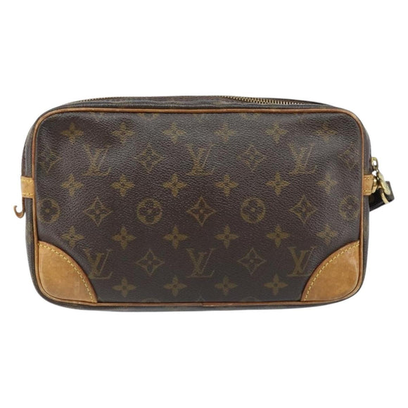 LOUIS VUITTON Monogram Marly Dragonne GM Clutch Bag M51825 LV Auth ka2590