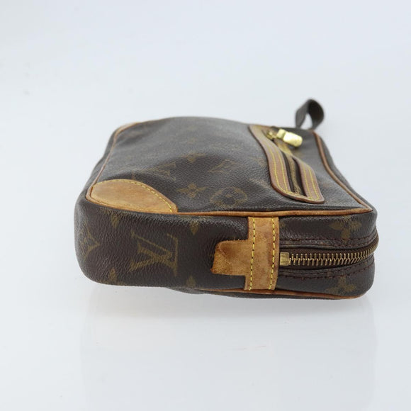 LOUIS VUITTON Monogram Marly Dragonne GM Clutch Bag M51825 LV Auth ka2590