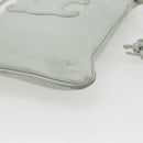 LOEWE Anagram Shoulder Bag Leather Light Blue Auth ka2596-9