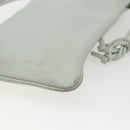 LOEWE Anagram Shoulder Bag Leather Light Blue Auth ka2596-15