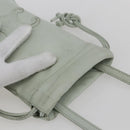 LOEWE Anagram Shoulder Bag Leather Light Blue Auth ka2596-6