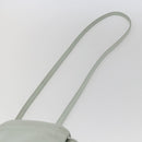 LOEWE Anagram Shoulder Bag Leather Light Blue Auth ka2596-8