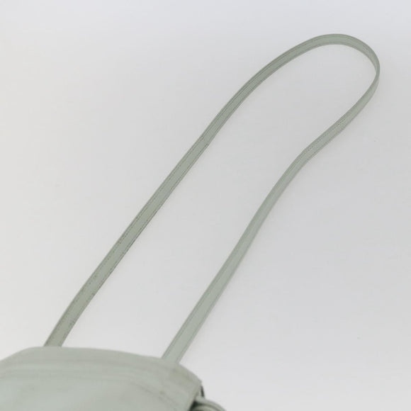 LOEWE Anagram Shoulder Bag Leather Light Blue Auth ka2596