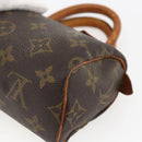 LOUIS VUITTON Monogram Mini Speedy Hand Bag M41534 LV Auth ka2597-12