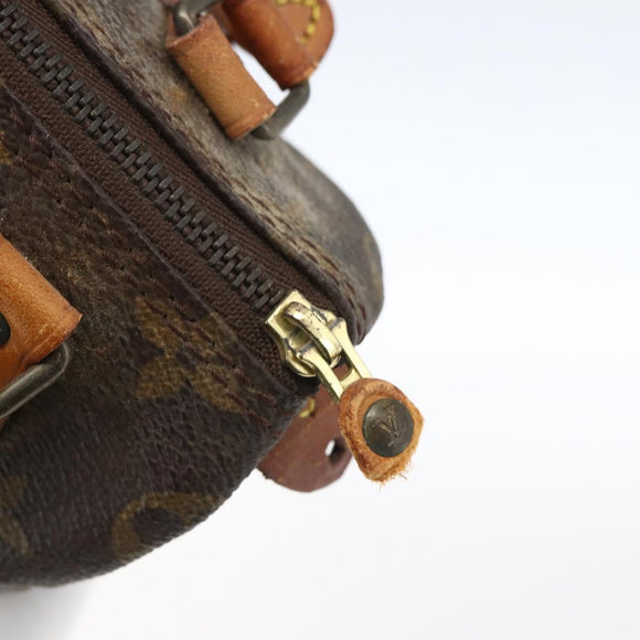 LOUIS VUITTON Monogram Mini Speedy Hand Bag M41534 LV Auth ka2597