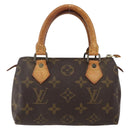 LOUIS VUITTON Monogram Mini Speedy Hand Bag M41534 LV Auth ka2597-2