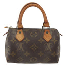 LOUIS VUITTON Monogram Mini Speedy Hand Bag M41534 LV Auth ka2597-3