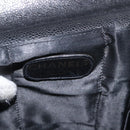 CHANEL Business Bag Caviar Skin Black Gold CC Auth ka2603-20